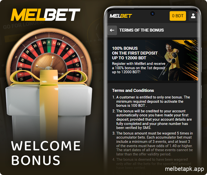 Get a bonus for playing at Melbet online casino