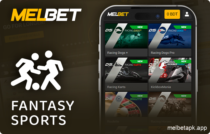Bet on virtual sports on the Melbet app