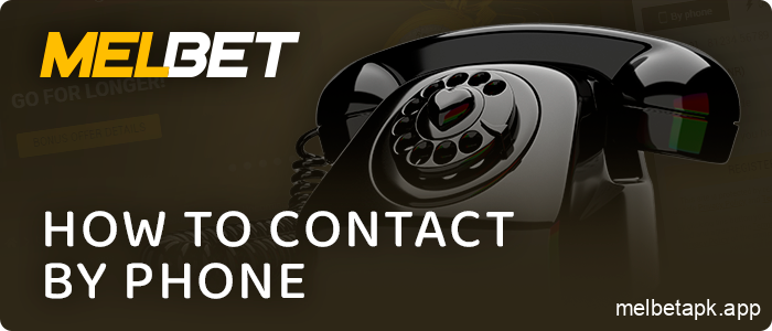 Contact Melbet support by phone number