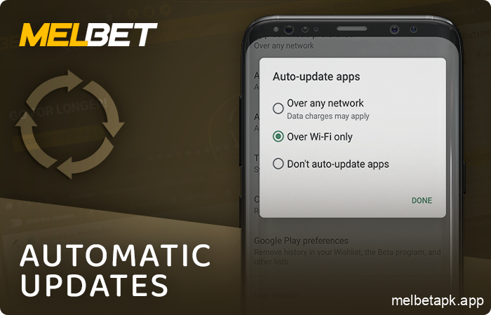 How to Update Melbet App - Automatic Update