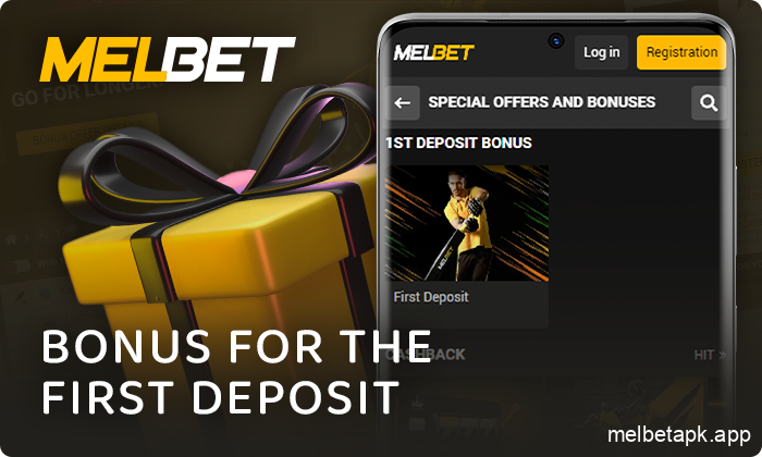 About the welcome bonus after depositing at Melbet