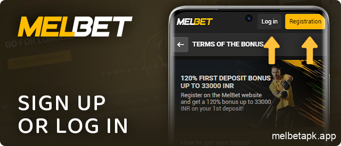 Access to your Melbet account