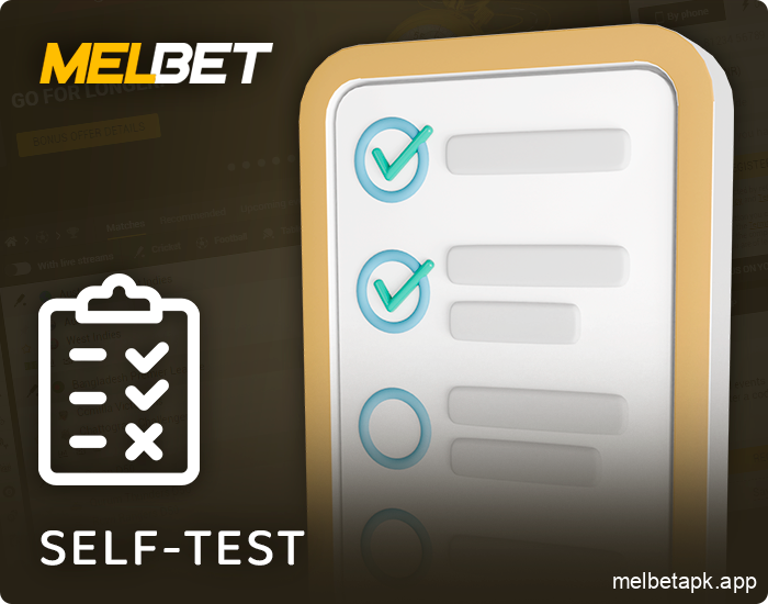 Melbet self-check for safe play